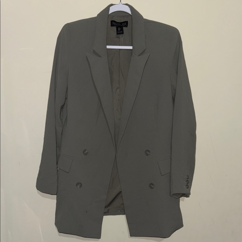 Rachel Zoe Los Angeles NY oversized long open-front blazer